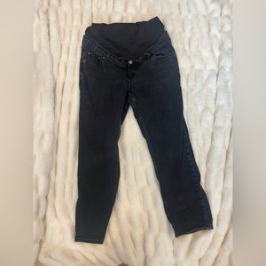 Abercrombie and Fitch maternity jeans.
